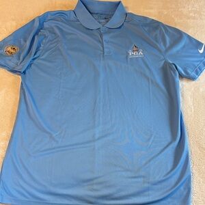 Nike 2022 PGA  Blue Polo